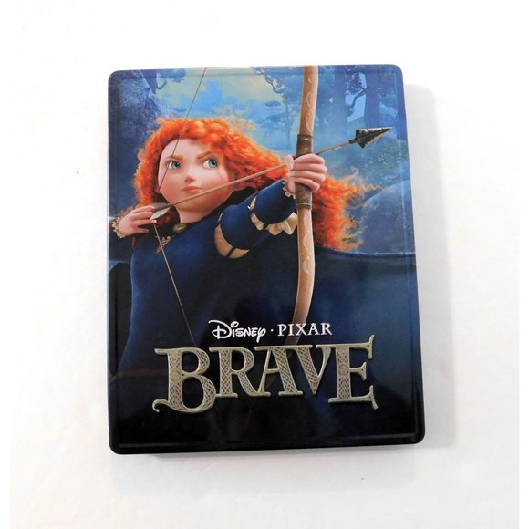 Disney Brave Steelbook Blu-ray DVD 2012 Movie Bonus Pixar 3 Discs - Picture 1 of 7